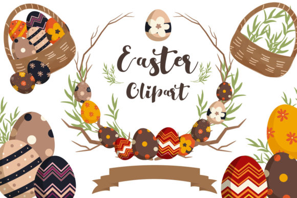 Download Easter Cliparts Collection Set 01 - Easter cliparts Collection
