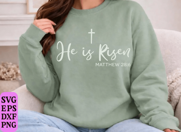Download He is Risen SVG, Christian Easter Shirt - Easter shirt Collection
