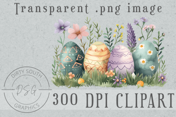 Download Watercolor Floral Easter Eggs - Floral easter eggs Collection