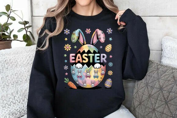 Download Easter PNG, Cute Bunny Easter Shirt - Easter shirt Collection