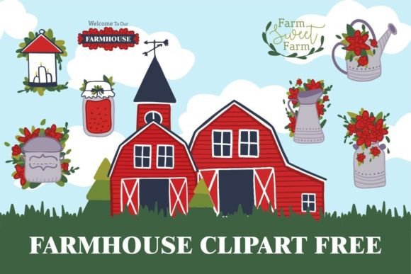 Download Farmhouse Clipart Free - Farmhouse clipart Collection