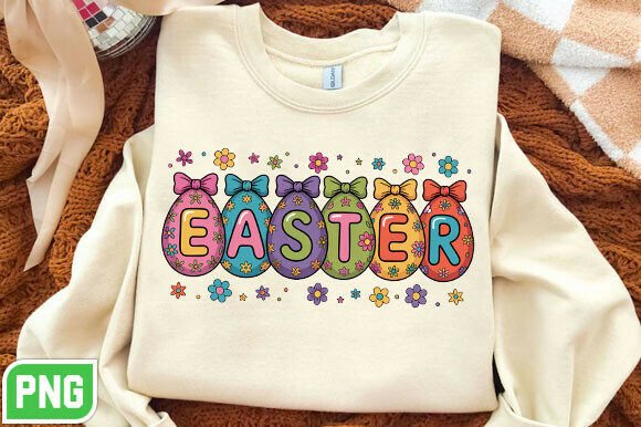 Download Brushstroke Floral Easter Eggs PNG - Floral easter eggs Collection