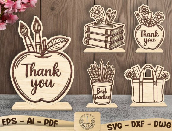 Download Teacher Laser Cut Files SVG Bundle - Laser cut files Collection