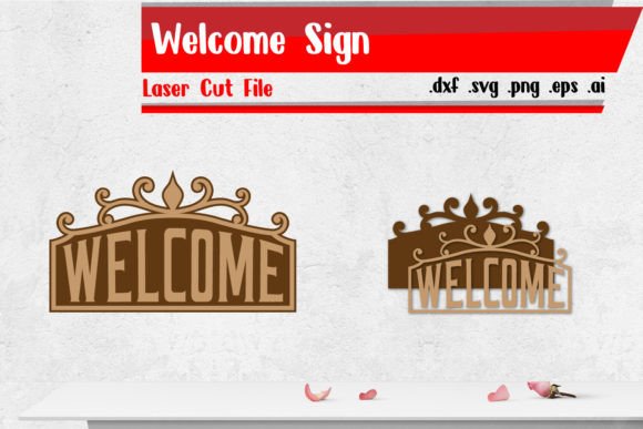 Download Welcome Sign Laser Cut Files - Premium Resources