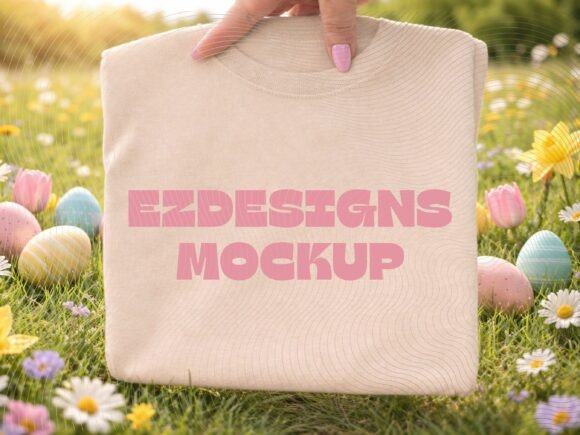 Download Easter Shirt Mockup PNG 4:3 - Easter shirt Collection
