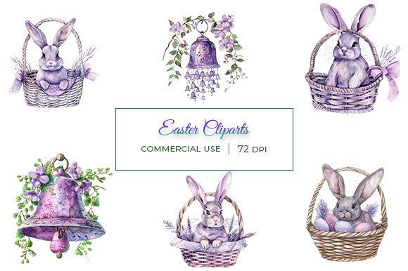 Download Watercolor Easter Cliparts - Easter cliparts Collection