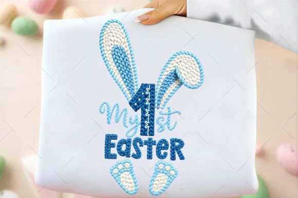 Download My First Easter Faux Crochet Png - Easter faux crochet Collection