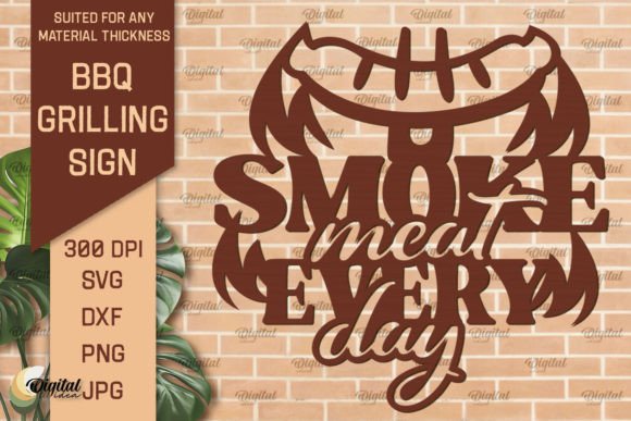 Download BBQ Grilling Sign SVG Laser Cut Files - Premium Resources